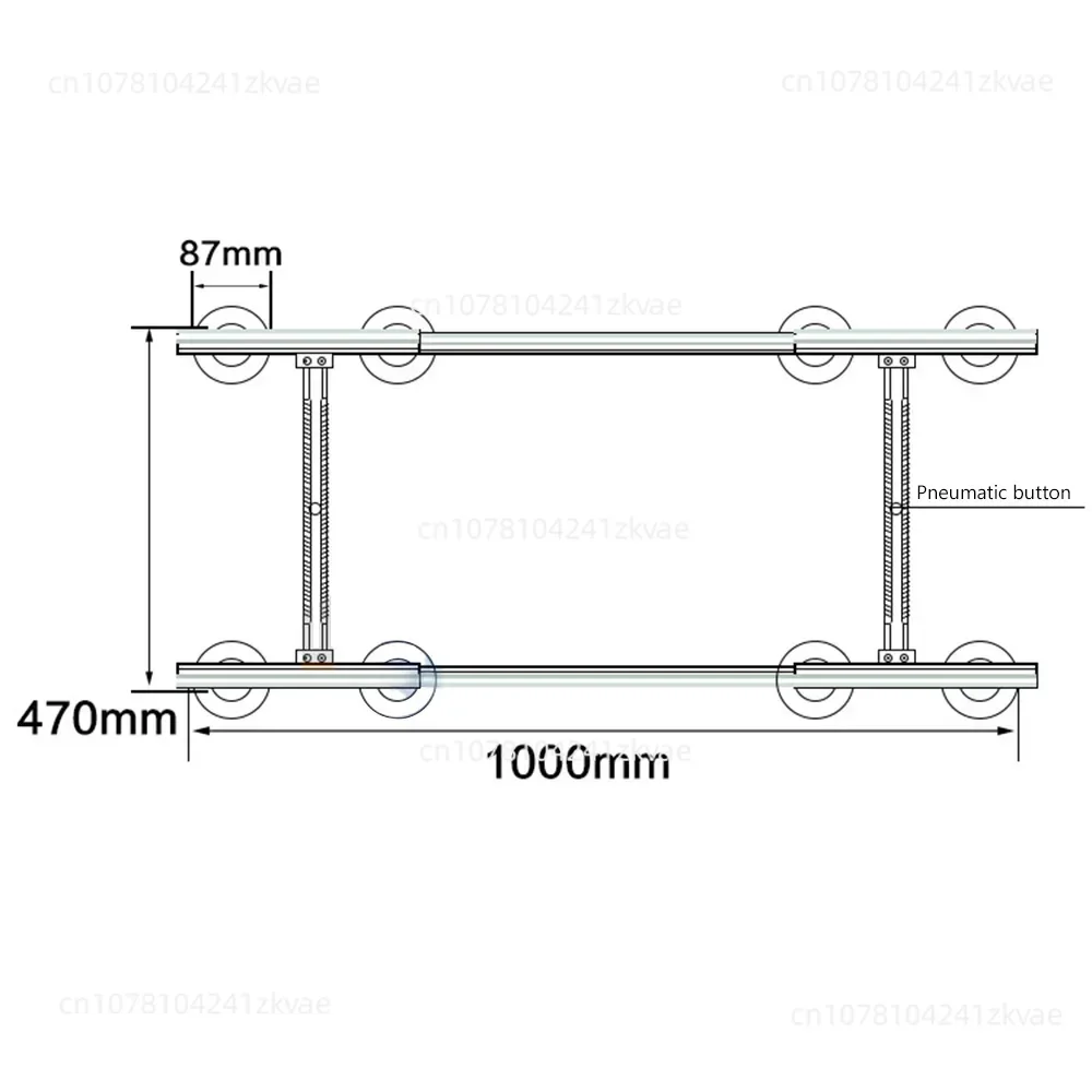 Fully automatic disassembly suction cup, 55 