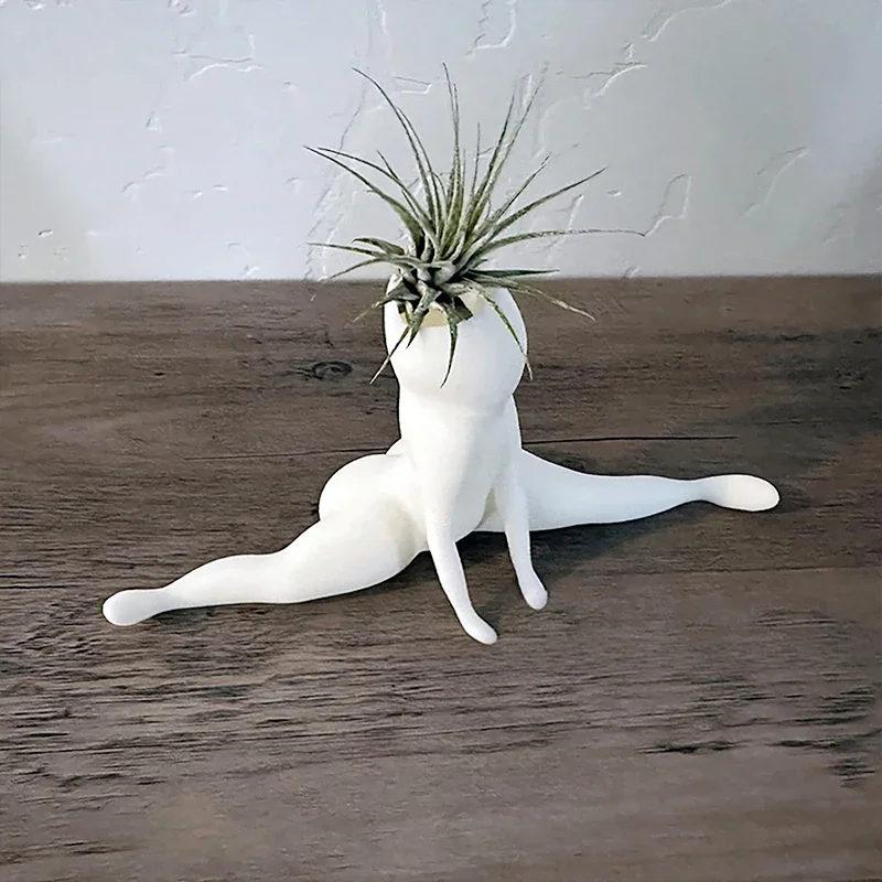 

Big Booty Ghost Planter — креативная необычная ваза для искусственных цветов, искусственных цветов, искусственных цветов — уникальный декор для рабочего стола для Val