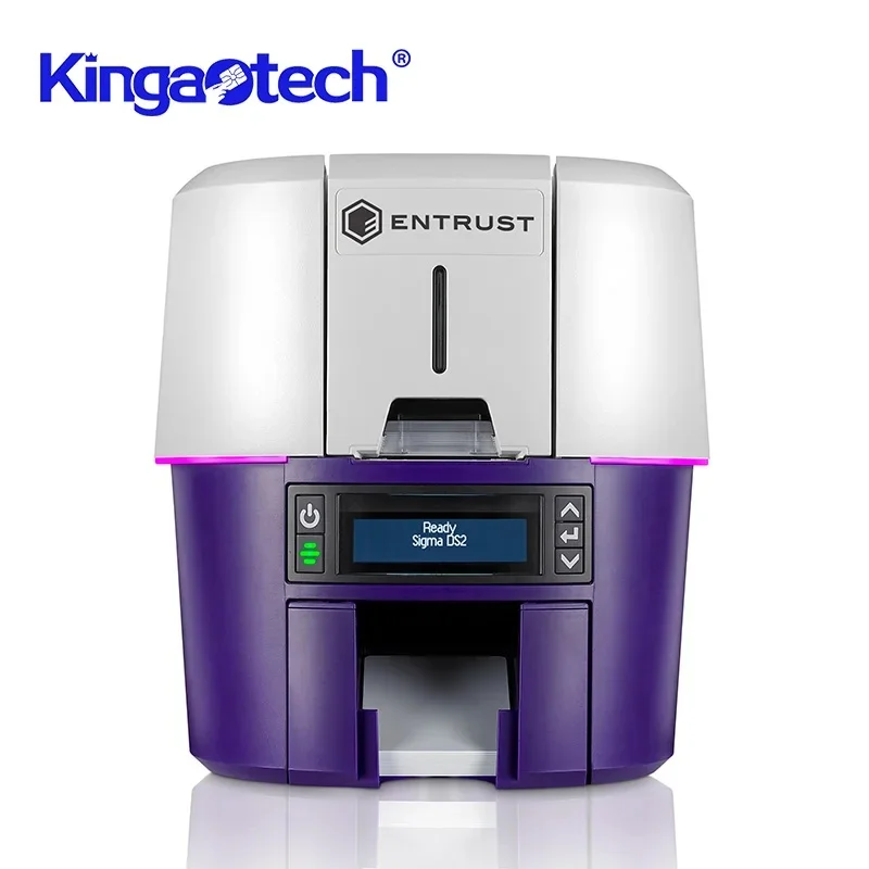 Entrust Sigma DS2 Single Sided Thermal Printer Instant Card Maker and Card Printer