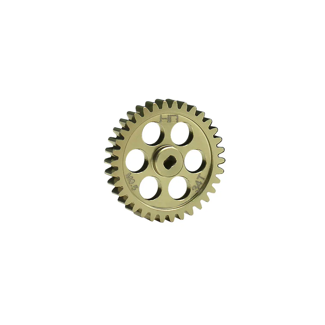 HOT RACING 7075 Hard-Anodized Spur 34T/36T Mod 0.5 for Losi 1/24 Micro-B / Micro-T | Lightweight | Replaces LOS1769 Main Gear