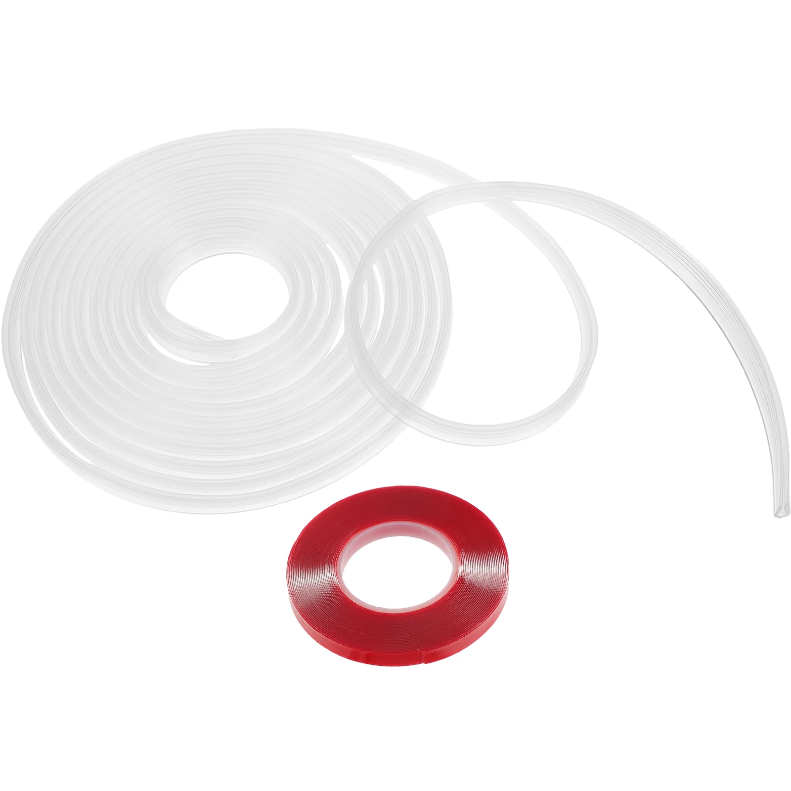 

5 Meters Car Strip Weatherproof Scratch Cover Water Resistant Protector Easy Installation Glue Free Universal Fit For Various