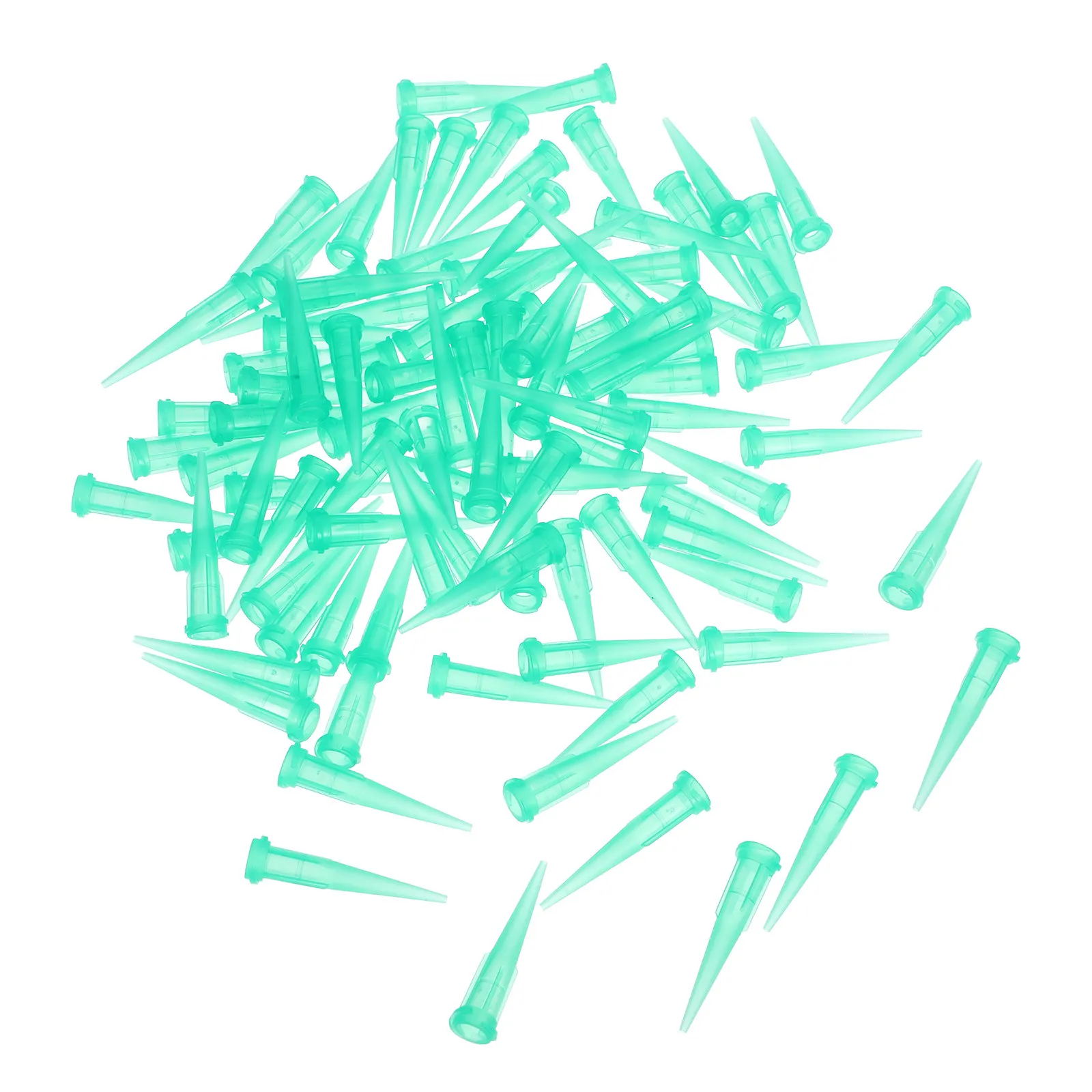 100Pcs Glue Bottle Nozzle Tips Replacement Nozzles Industrial Dispensing Tips for Laboratory Tools Precise Application