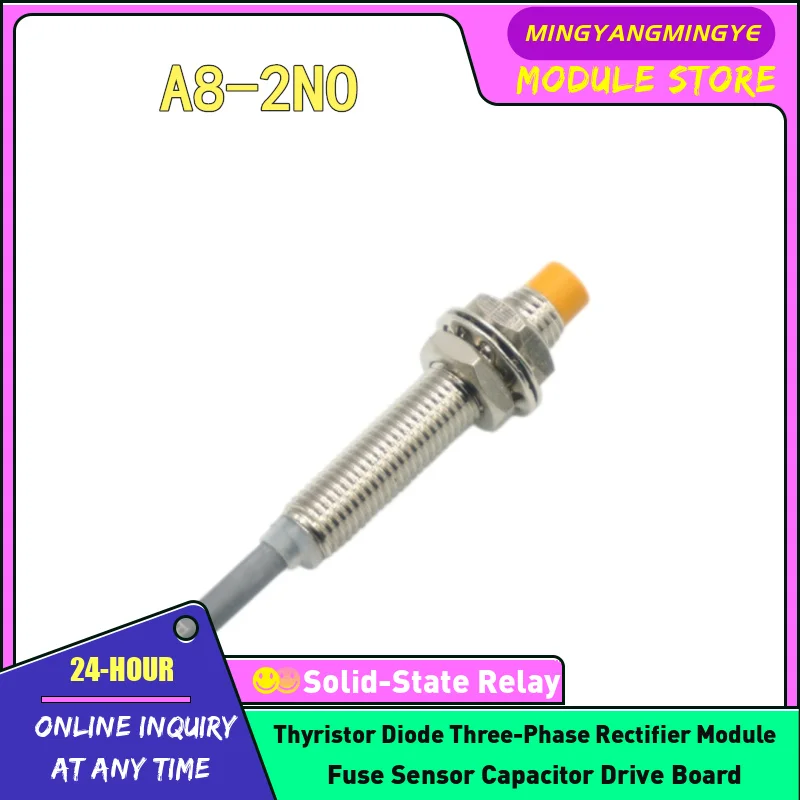 3PCS A8-2NO A8-2NC A8-2PO A8-2PC Proximity switch NEW IN STCOK
