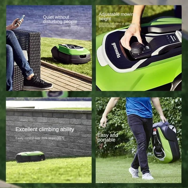 GPS positioning Intelligent mowing robot lawn mower lawn machine  lithium electric automatic No boundary