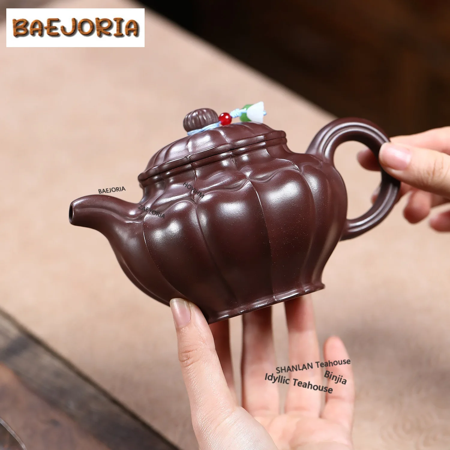 350ml Luxury Yixing Purple Clay Teapots Handmade Duo Zhi Pot Raw Ore Dragon's Blood Sand Mud Kettle Chinese Zisha Tea Set Craft