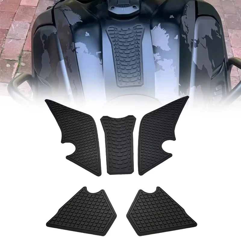 Motorcycle Non-slip Side Fuel Tank Pad Rubber Grip Protector Waterproof Tank Sticker Decal Kit For YAMAHA Tenere 700 XTZ700