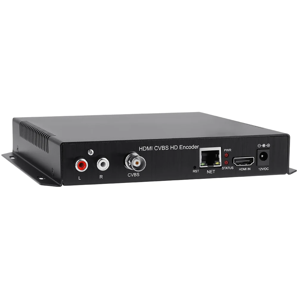 Encoder H.264 HDMI+CVBS per IPTV, trasmissione in streaming live di RTMP/ HTTP/ RTSP/VLC per server multimediale