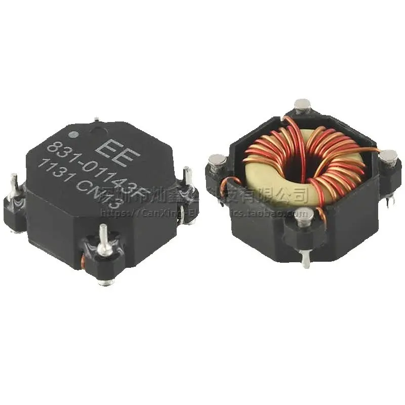 10pcs/ 831-01143F Patch High Current 6.8UH 5A Switching Power Supply Differential Mode Coupling Common Mode Inductive Filter