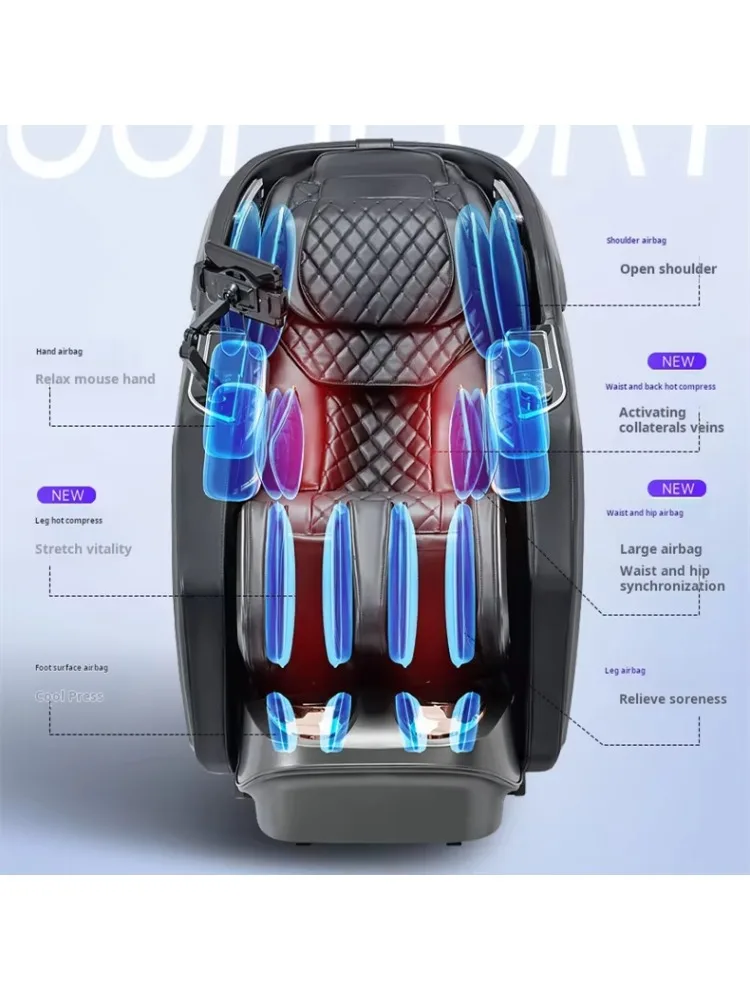 Full body zero gravity foot body sl track massage beauty chair, full body zero gravity massage chair