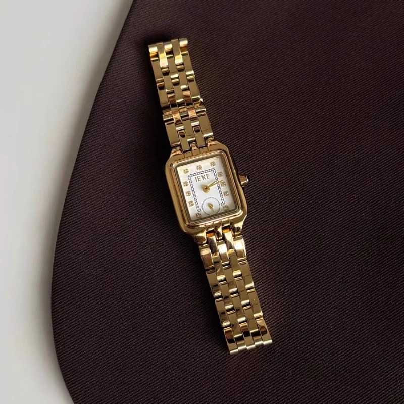 Classic Trend Ladies Watch Elegant Simple Light Luxury Student 2025 Waterproof Quartz Watch Birthday Gift