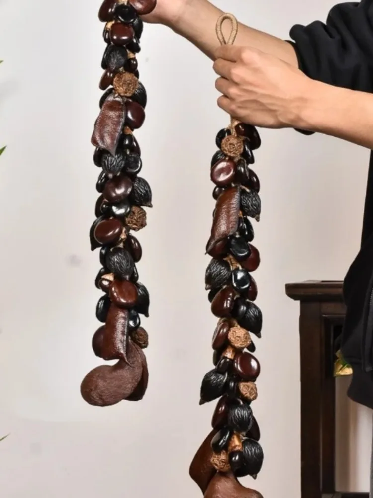 

Handmade Fruit Shell Bell Yoga Outdoor Meditation Chimes Relax Stress Reduction Bells Decoration Pendant Percussion Instruments