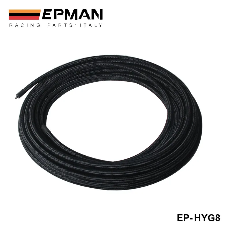 2013 very high quality  AN8 Cotton Over Braided Fuel / Oil Hose Pipe Tubing, Light Weight, 30 Meters Roll EP-HYG8