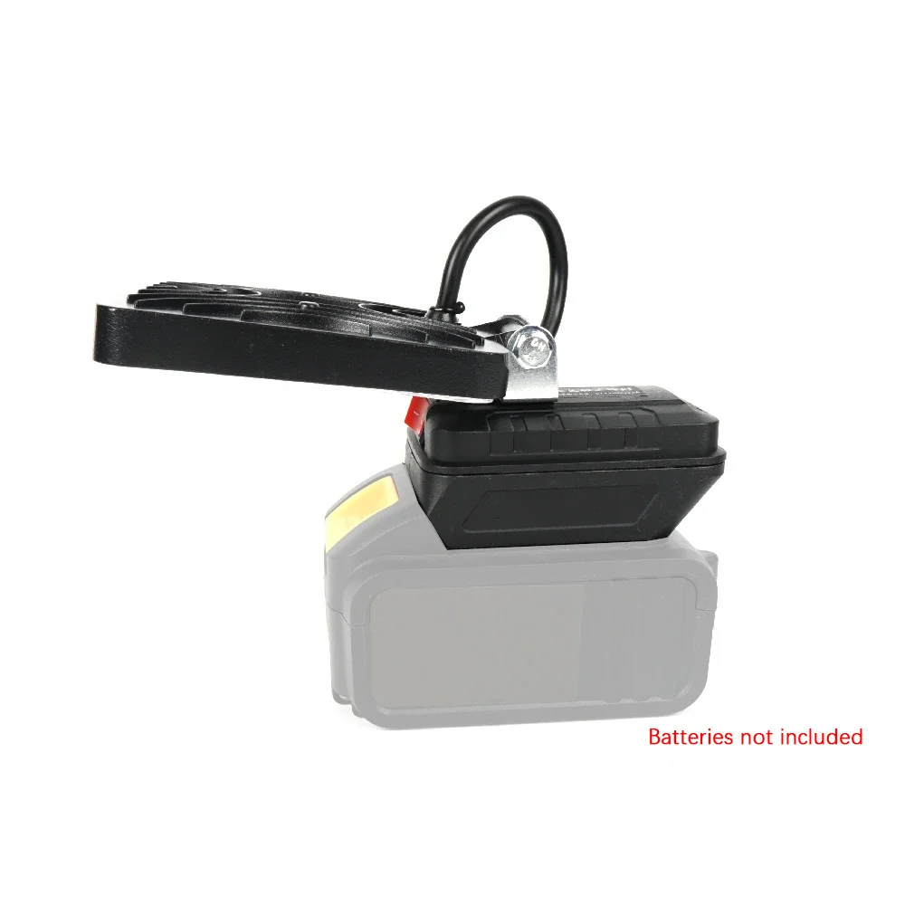 4In ไฟทำงาน LED ไฟฉายตั้งแคมป์แบบพกพาไฟฉายสปอตไลท์กลางแจ้งสำหรับ MAK!เครื่องมือฉุกเฉินแบตเตอรี่18V