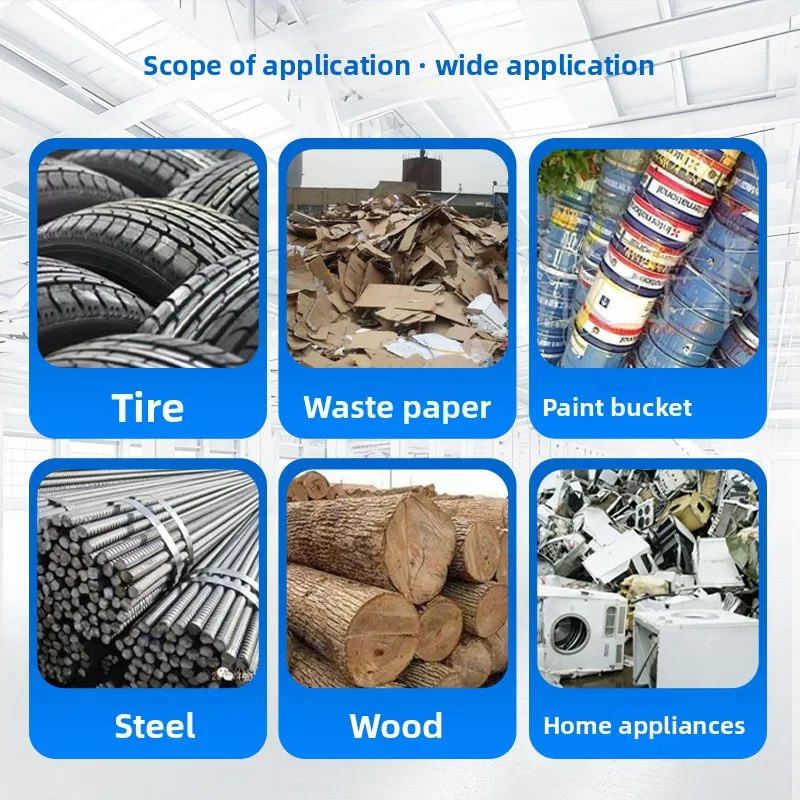 Shredder 300 Model Household Multifunctional Industrial Waste Plastic Wood Single And Double Shaft Crusher Pulverizer