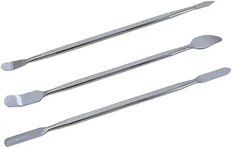 

3-Piece Metal Spudger Set Dual-End Pry Tool for Phone, Laptop, Tablet Repair