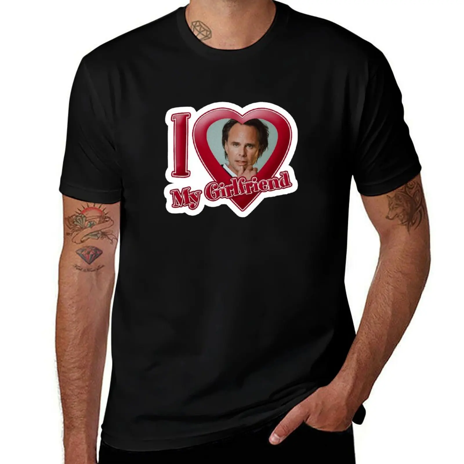 Goggins is my GF T-Shirt t shirts for man cotton T-Shirt