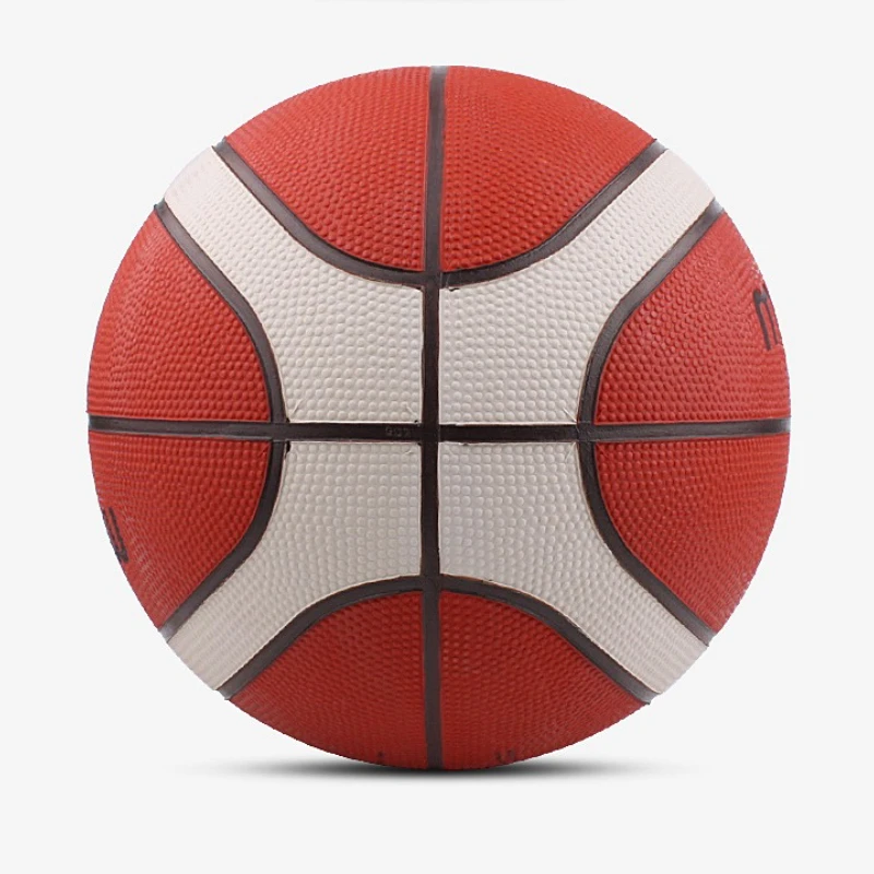 몰텐 BG2000 FIBA 승인 농구공 - 고무 커버 및 부틸 블래더 (야외 경기용, 사이즈 7/6)