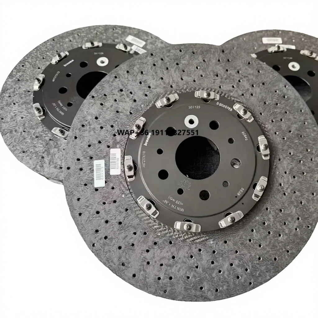 Racing Strength Carbon-SiC Brake Discs  Lighter Than Steel Ideal for Supercars & Racing Machines for 458 Pista  319166