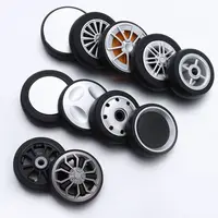 2Pcs Replace Wheels With Screw For Travel Luggage Suitcase Wheels Axles Repair Kit Silent Caster Wheel DIY Repair 5