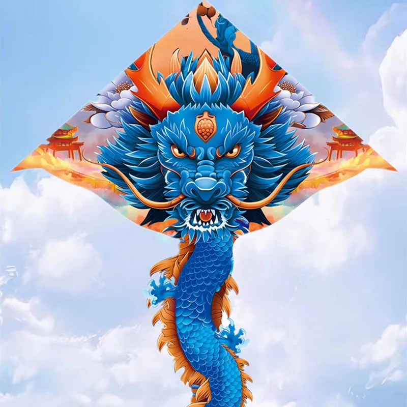 free shipping Dragon Kite  nyion fabic kites factory professional kite outside toys outdoor games wind kites for giants koi kite