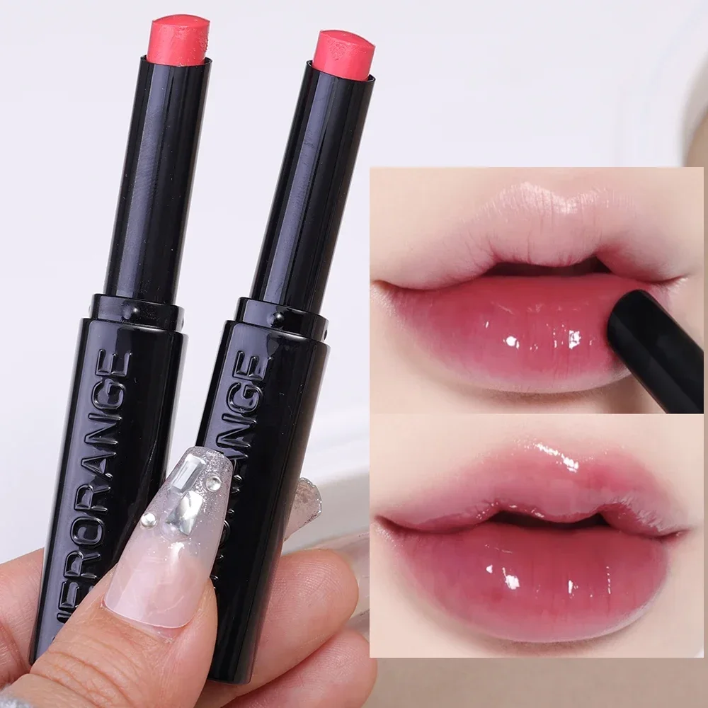 Jelly Mirror Lipstick Makeup Waterproof Non-stick Cup Solid Lip Gloss Clear Lasting Moisturizing Lipstick Pen Korean Cosmetics