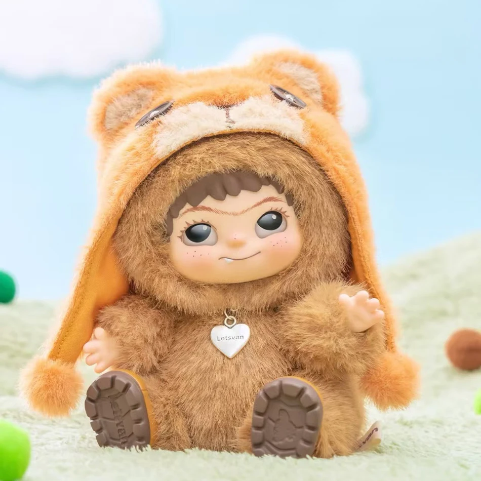 Original ตุ๊กตาไวนิลตุ๊กตาอินเทรนด์ Play กล่อง WAKUKU Mao Mao Fun Party Series Handmade ชุดเครื่องประดับคอลเลกชันการปรับแต่ง