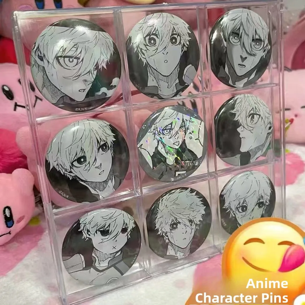 Four Grids Storage Box 75mm Trading Card Display Case Anime Badge Organizer Plastic Side Opening Home Storage Solution
