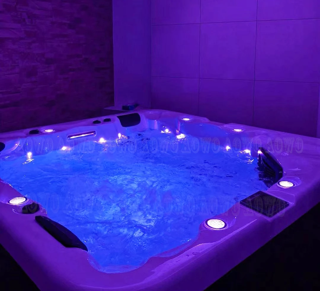 Balboa Spa Bathtubs 5 Person Deluxe Hot Tube Outdoor Luxury Backyard Pool Swim Acrylic Hydrotherapy Bathtub Water tank Pump