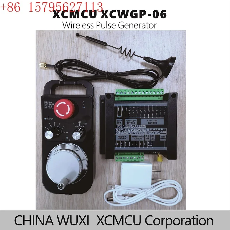 XCWGP-06 6 ejes CNC inalámbrico MPG generador de pulsos Manual volante electrónico Estop para SIEMENS MITSUBISHI FANUC FAGOR XCMCU