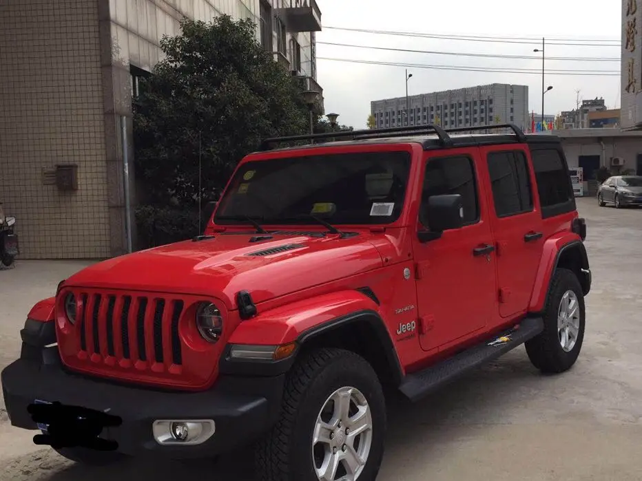 JL1165 Roof Cross Bar Luggage Rack Hard Top Cargo Carrier Aluminum Alloy  for Jeep Wrangler JL 2018+  LantSun