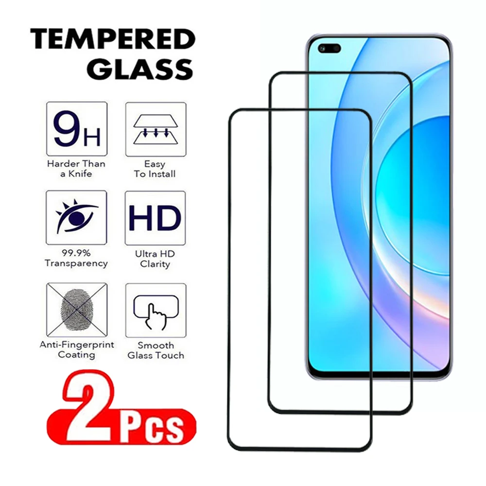 2Pcs Screen Protector For Honor X6 X7 X8 X9 50 70 90 Lite 4G 5G Tempered Glass For Honor 50 SE 80 GT X6a X7a X8a X8b Glass Film