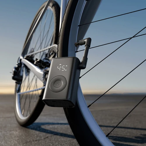 Imagen 2 del producto Nueva bomba de aire portátil Xiaomi Mijia 2000mAh150psi compresor de aire eléctrico detección de presión de neumáticos inflador multiherramienta para bicicleta de coche