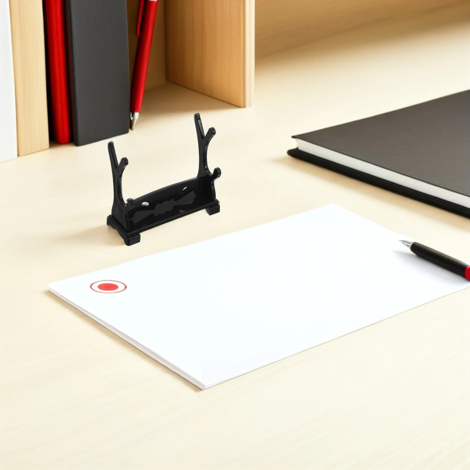 

12Pcs Sword Display Rack Mini Stand Double Layer Horizontal Desktop Sword Holder Rack for Home Decor Collection Organizer