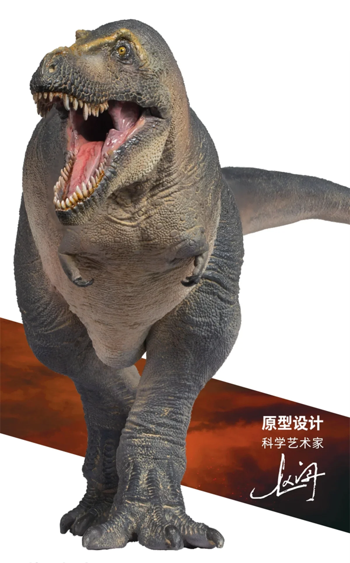 

IN STOCK! PNSO Tarbosaurus Chuanzi Model Tyrannosauridae Dinosaur Tyrannosaurus Animal Collector Decoration Adult Toy Gift