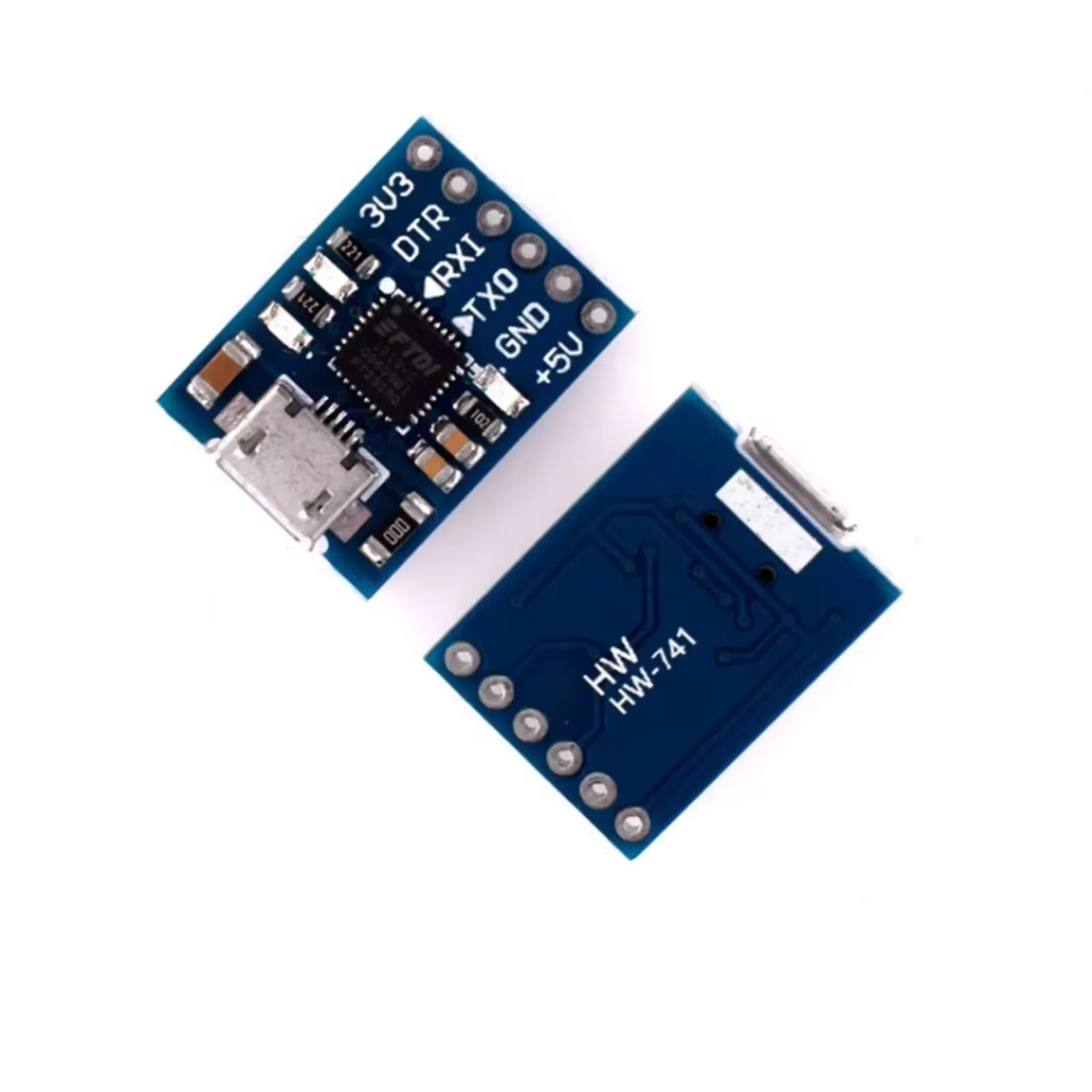 10pc HW-741 FT232 Module USB to TTL Serial Port UART STC Downloader CJMCU-1 FT232RQ Micro Interface Compatible with FT232RL