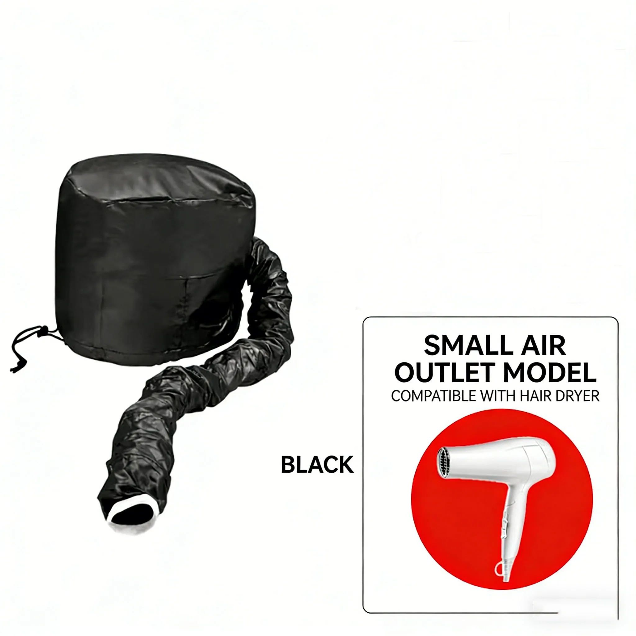Portable Hair Dryer Hat, Quick Dry Cap