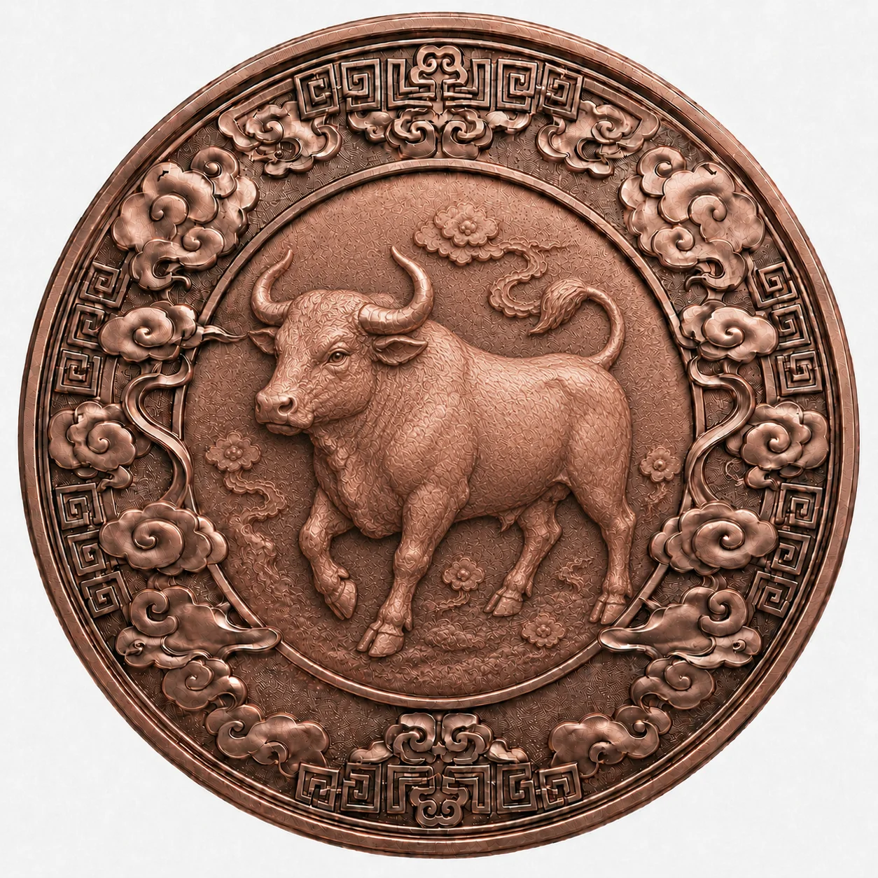 Twelve Chinese Zodiac 1 oz .999 Fine Pure Copper Coin Full 12 Animals Pure Copper Commemorative Souvenir Coins Collectible Gifts