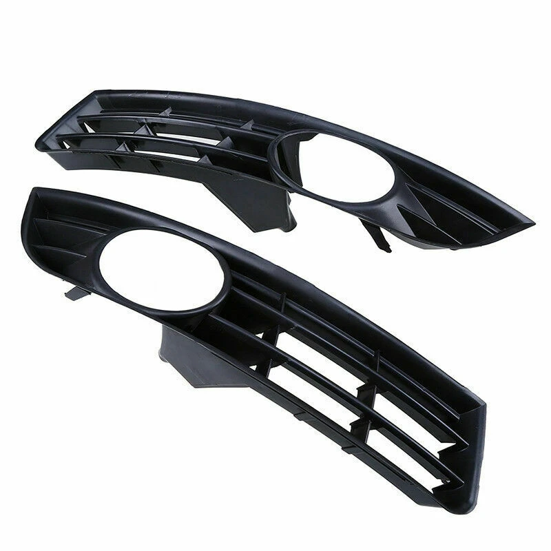 Car 1 Pair Front Bumper Side Lower Fog Light Cover Grilles for Passat B6 2006-2009 - Image 6