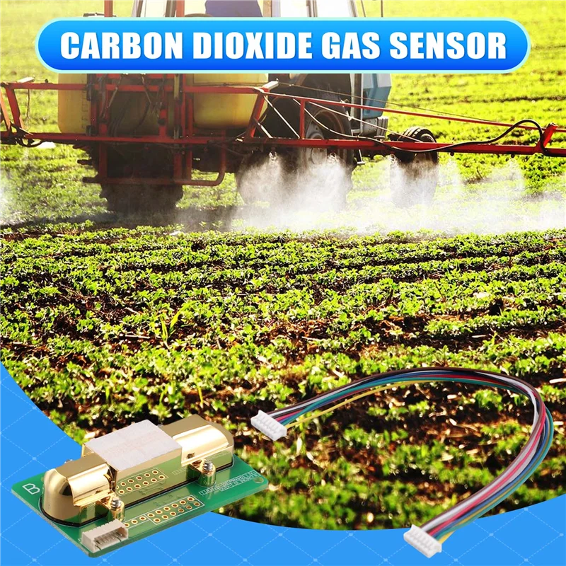 

B63B-MH-Z14B NDIR Infrared CO2 Sensor Module Gas Sensor For CO2 Monitor 0-5000Ppm MH Z14 Serial UART PWM Output