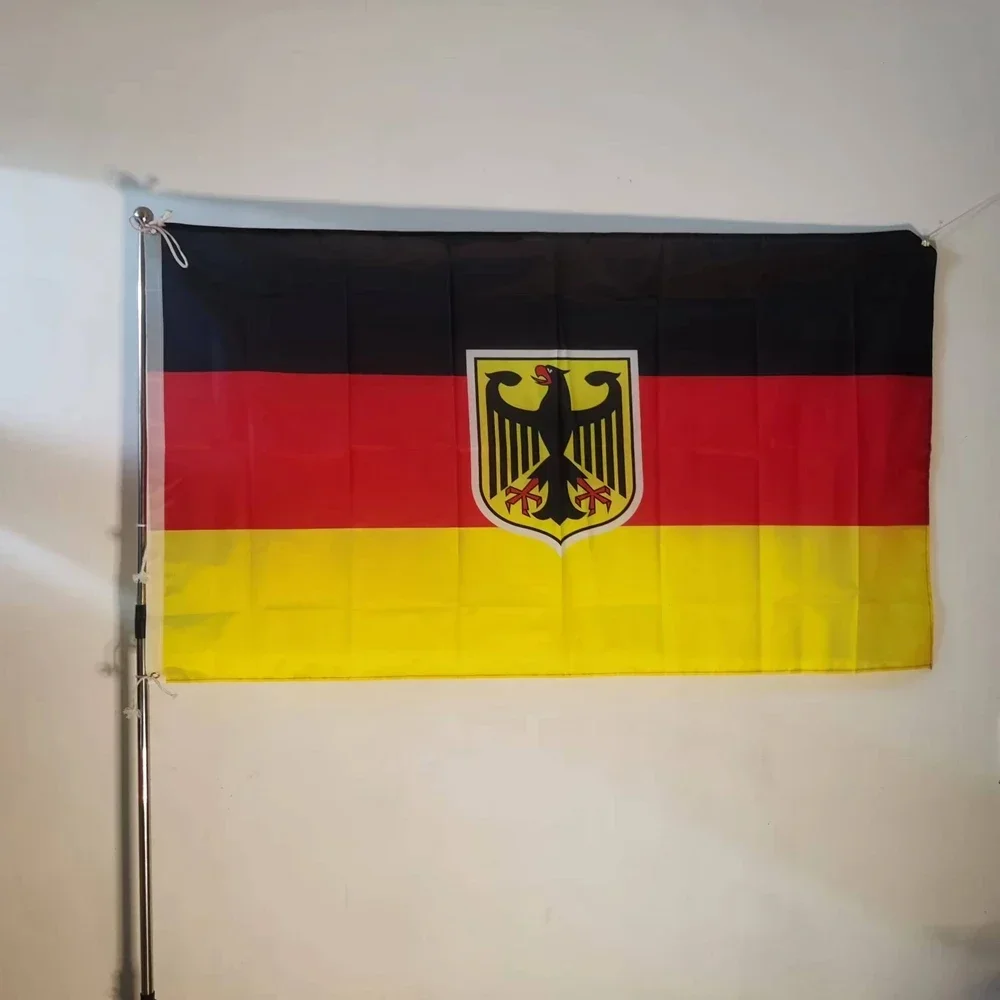 German Germany West Germany Eagle Crest Poly Flag 3'x5' indoor outdoor Flag