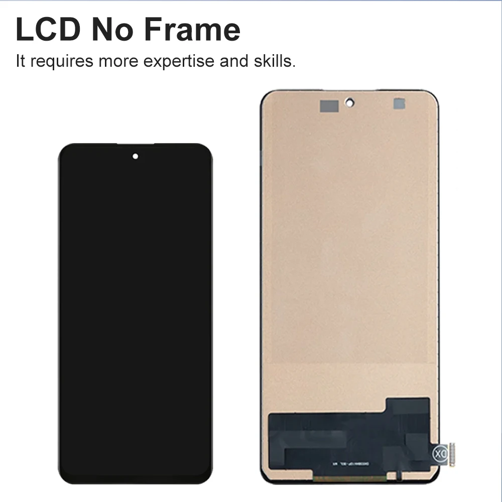 LCD Screen for Xiaomi Poco X4 Pro 5G 2201116PG LCD Display Touch Screen Digitizer with Frame for Poco X4 Pro 5G Screen Assembly