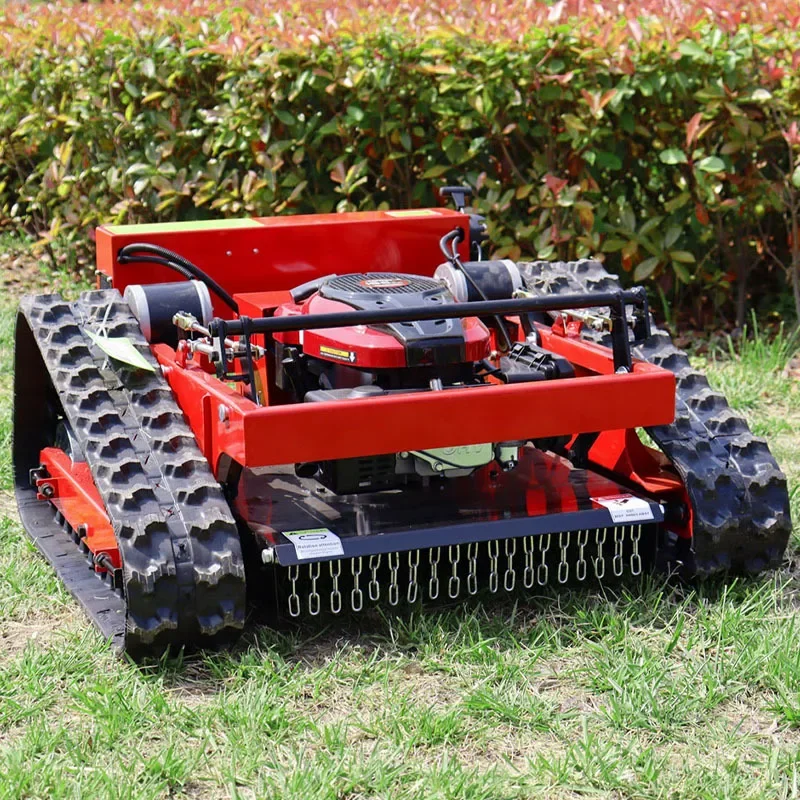 HT550C tracked lawn mower intelligent remote control lawn mower riverbank slope lawn mower