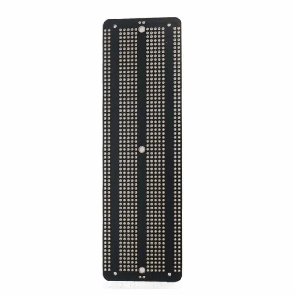 2.54 Spacing Permanent Breadboard Five-hole Gold-plated Solder PCB Prototype Board Black Universal Prototype Breadboard