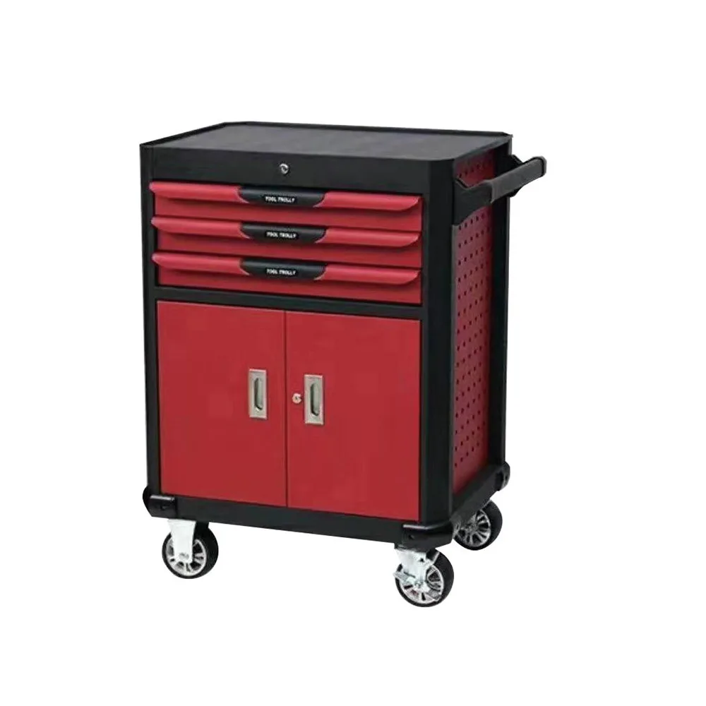 Customized/wholesale SPCC Tool Cabinet Tool Trolley with Drawers in Office and Household