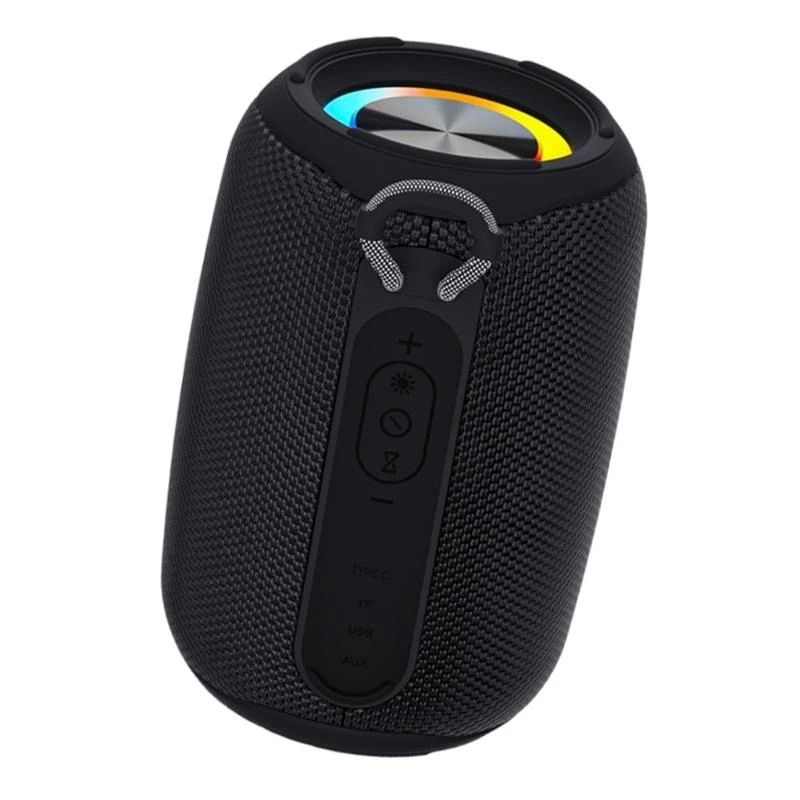 مكبر الصوت المتوافق مع المتوافق مع IPX6 مقاوم للماء يدعم أوضاع تشغيل متعددة للسفر للحفلات