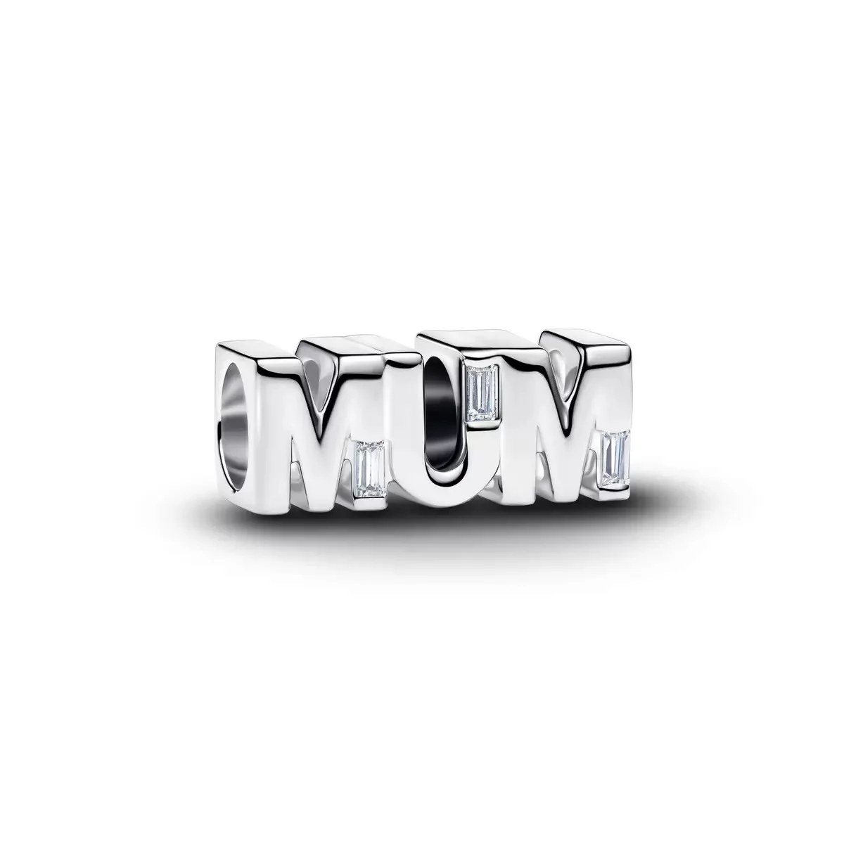 Mutter-Letter-Charm 2026 Muttertagsgeschenk S925 Reines Silber Herz Hund Perlenkette Ohrringe DIY Zubehör Damenschmuck – Detail 3
