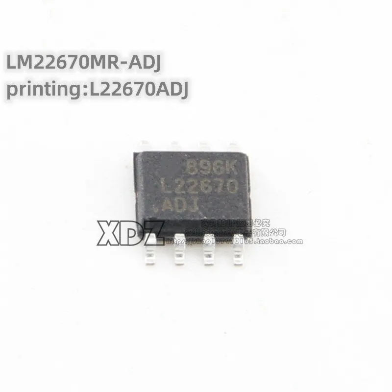 5pcs/lot LM22670MR-ADJ LM22670MR Silk screen printing L22670ADJ SOP-8 package Original genuine Power regulator chip