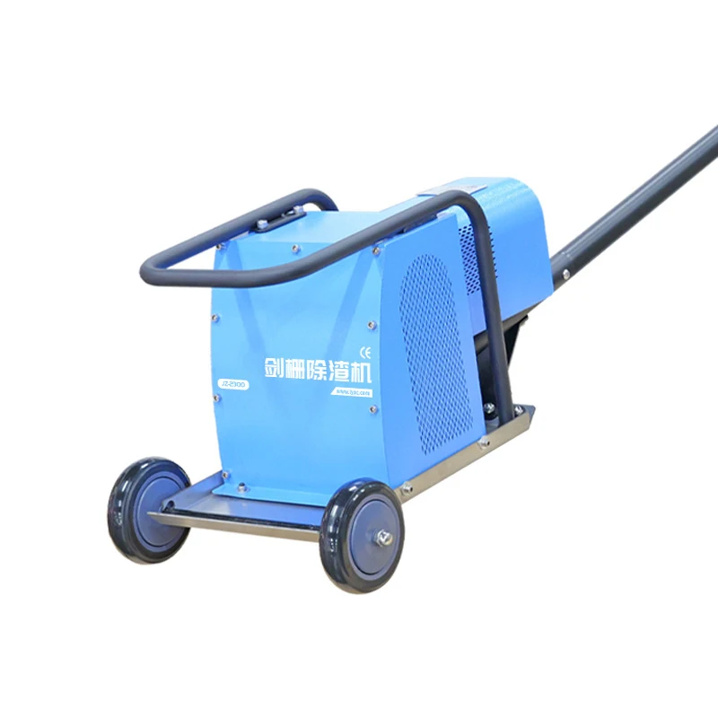 آلة إزالة الخبث بشبكة السيف بالليزر، آلة تنظيف الخبث على سطح شبكة السيف، آلة إزالة الخبث بالليزر ذات الدفع اليدوي