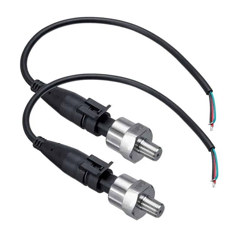 

Датчик давления ABAH-2Pc 150Psi DC5V 1/8NPT, преобразователь из нержавеющей стали для измерения давления масла, воздуха, воды, топлива