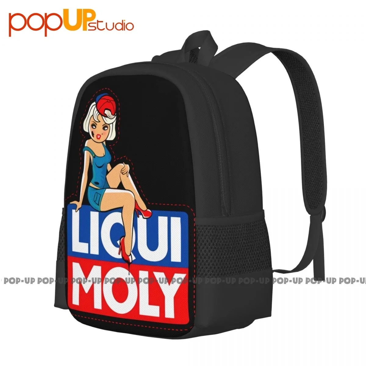 Liqui Moly Honduras Logo Backpack Large Capacity Vintage Creative Gymnast Bag Multi-function